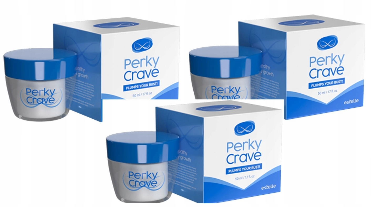 3X Perky Crave : Krem do pielęgnacji Biustu i Szyi || 50ml