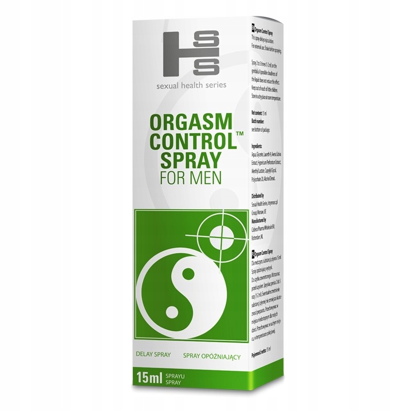 SHS - Orgasm Control Spray 15 ml Pe?na satysfakcja