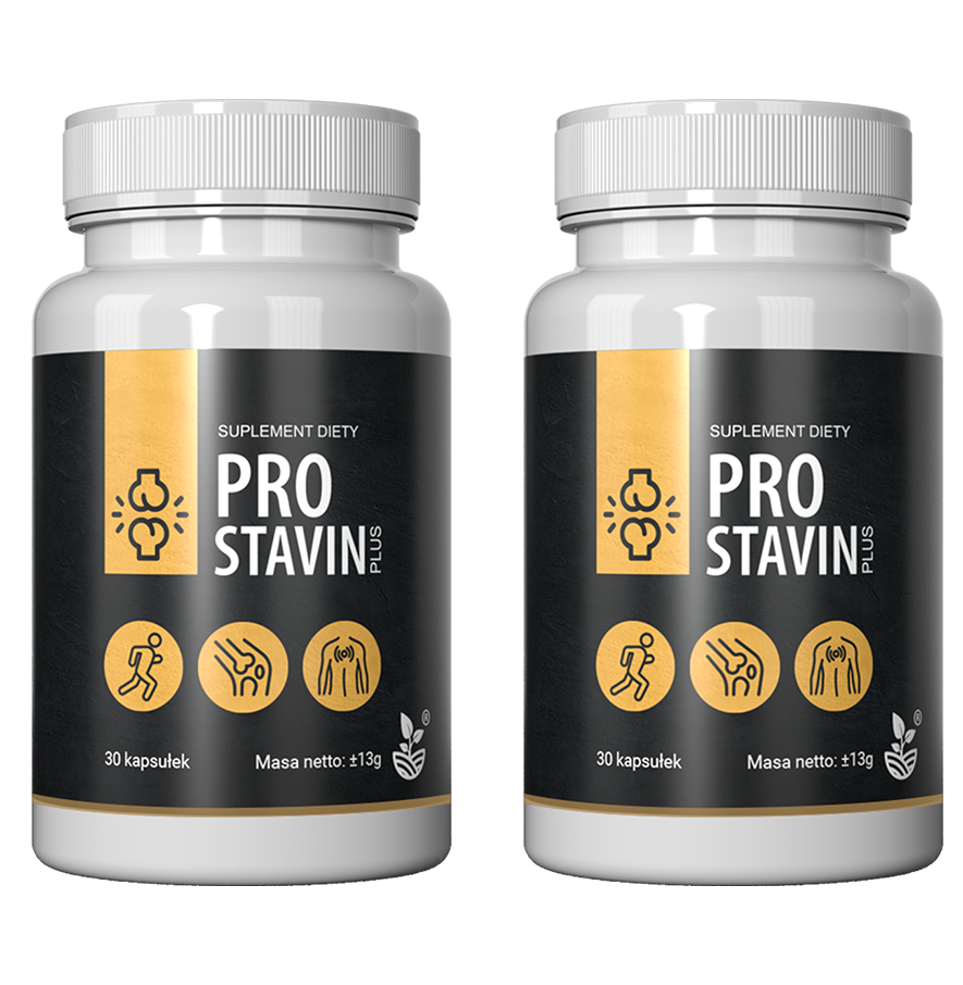 2x Prostavin PLUS kolagen kwas hialuronowy cynk