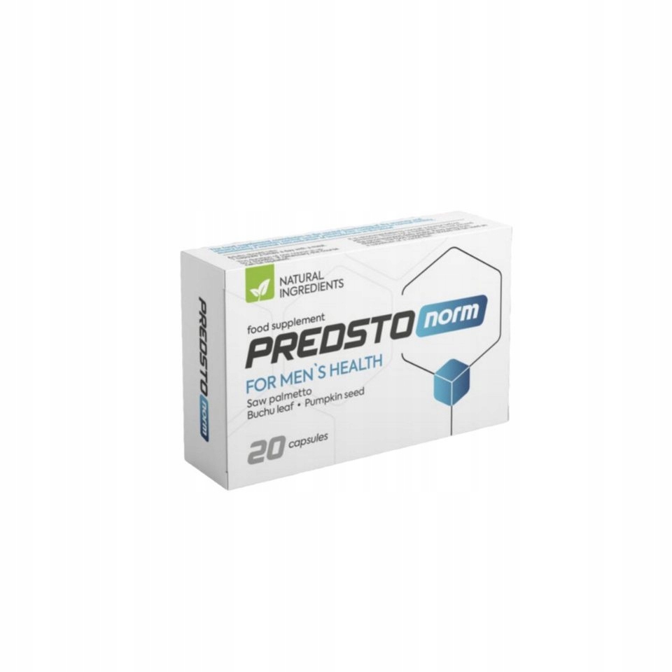 Predstonorm 20 kapsułek zdrowie prostaty ekstrakt z palmy sabałowej
