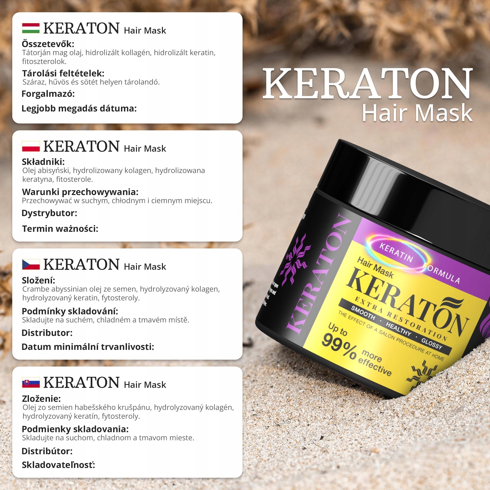 Maska do włosów Keraton