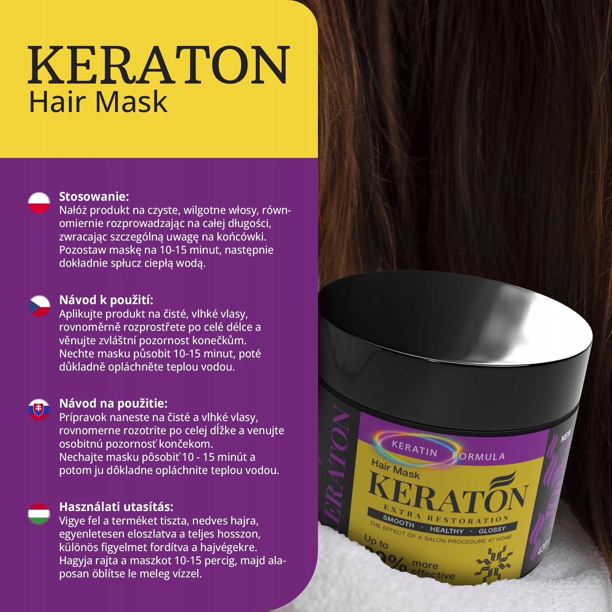 Maska do włosów Keraton