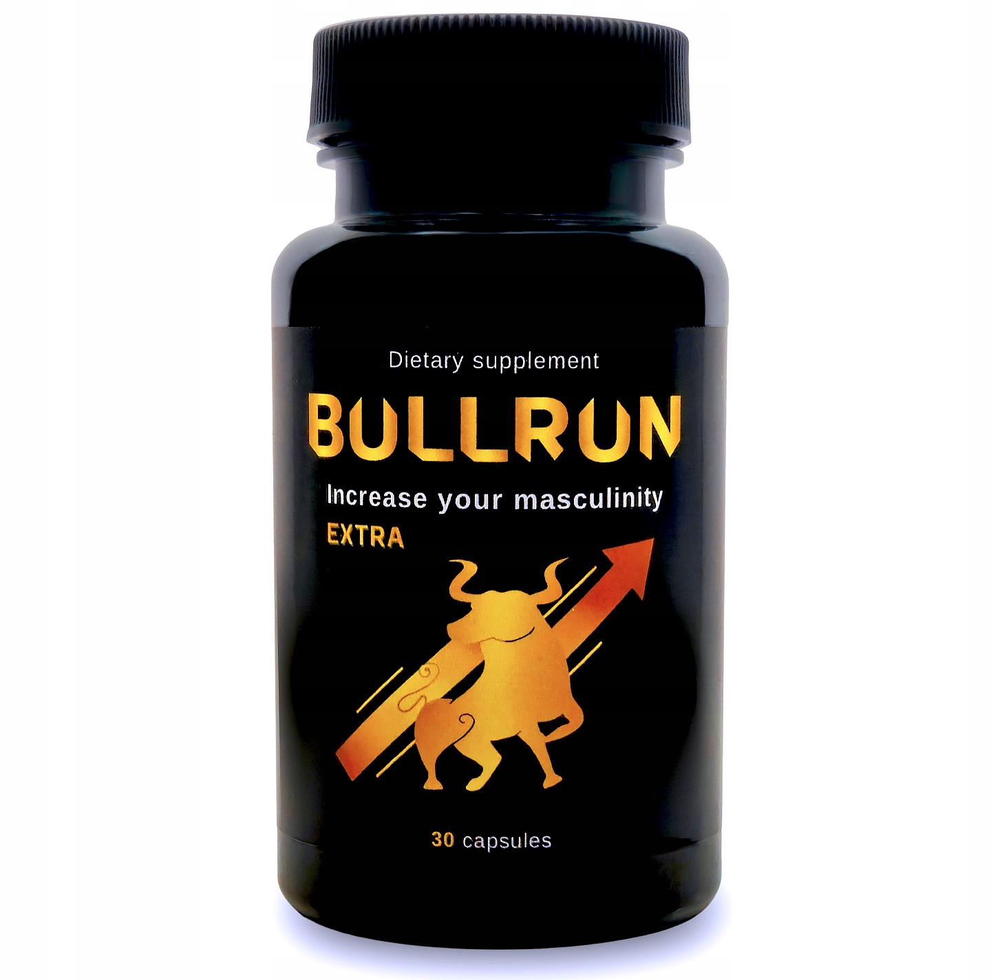 4x BULLRUN 30 naturalne wsparcie w męskości