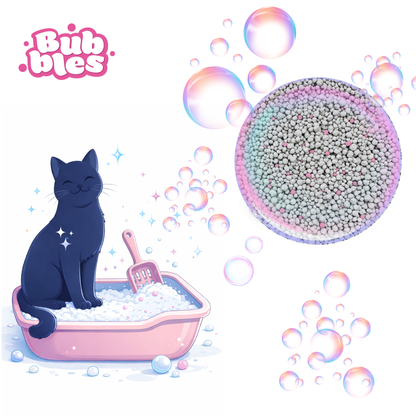 Zalety żwirku CatWalk Bubbles