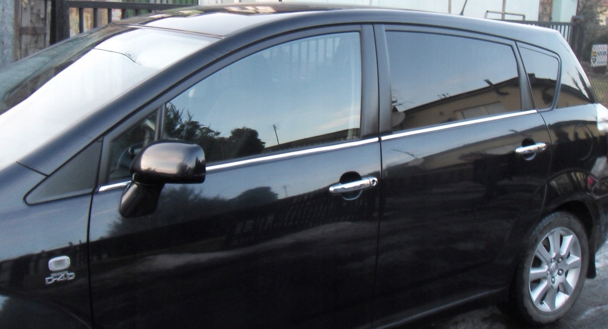 Renault SCENIC II 2 GRAND - Listwy Chrom Okienne Zgarniające Nakładki wymla