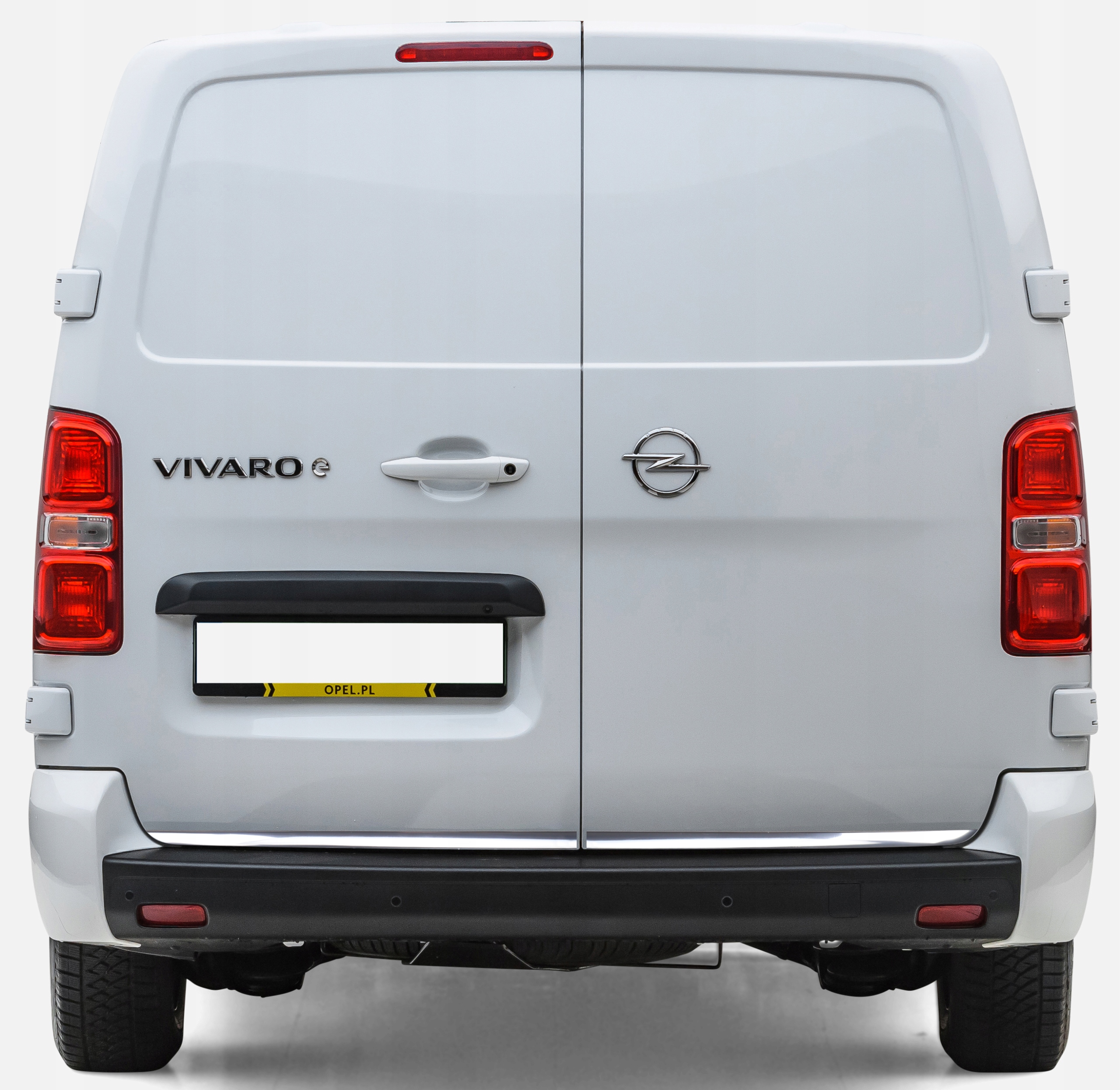 Ford Transit CUSTOM II 2023+ Listwy CHROM na Drzwi Bagażnika Ozdobne