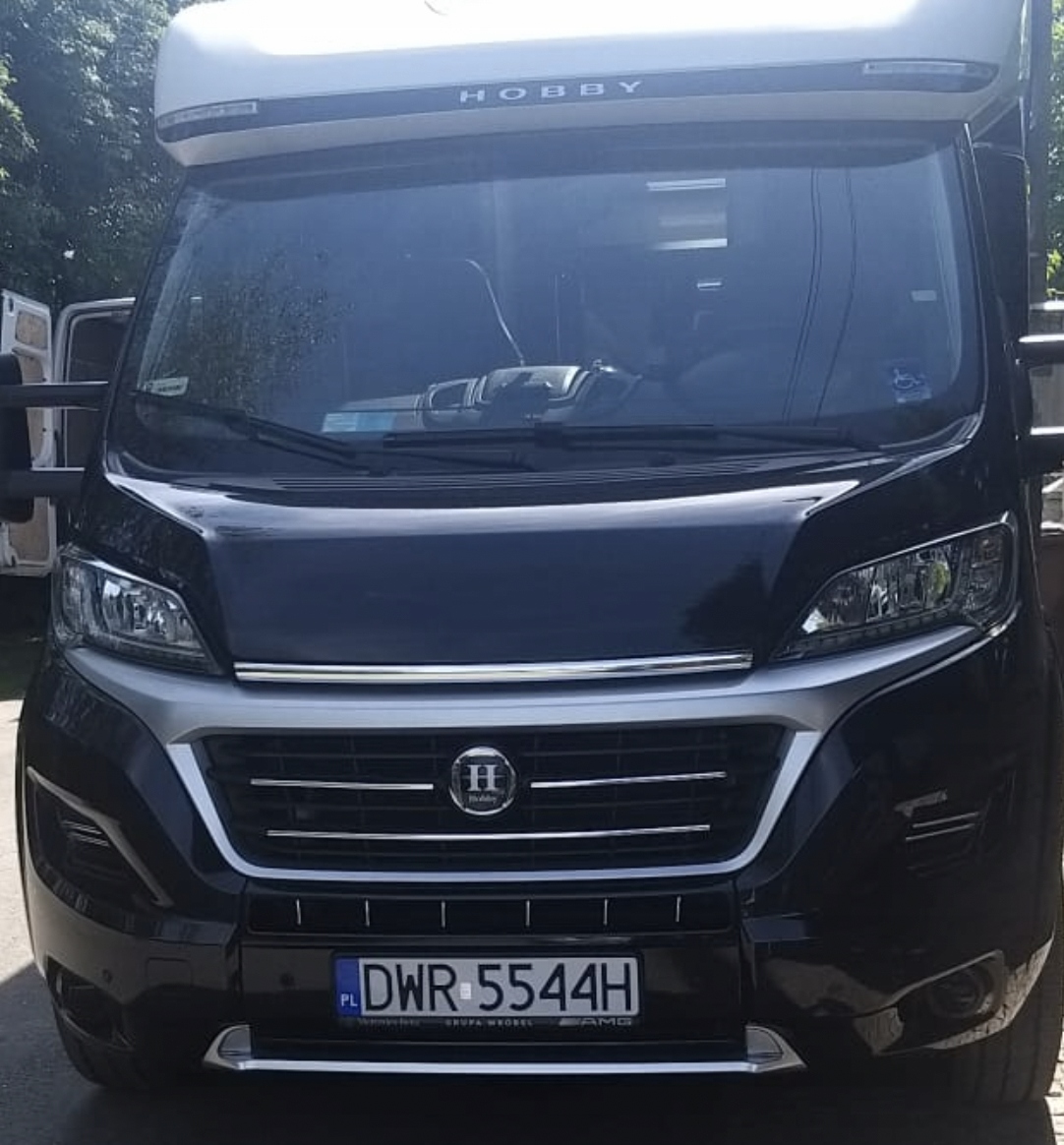 Peugeot BOXER - Listwa CHROM maska przód