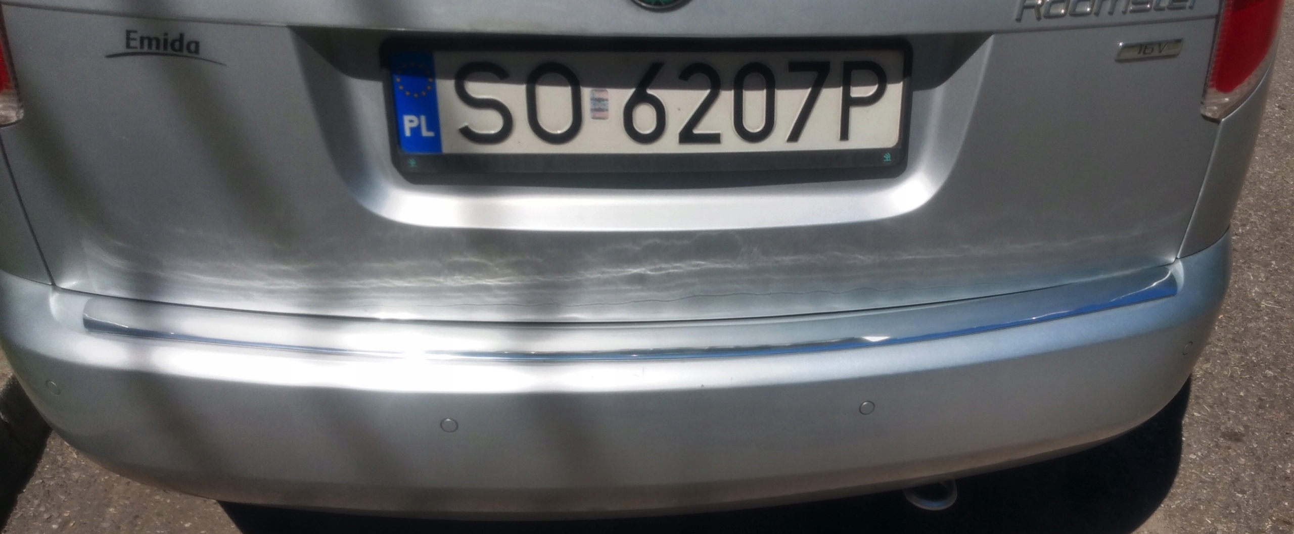 Scion - LISTWA CHROM na Zderzak Ochronna Chromowana Nakładka Tuning