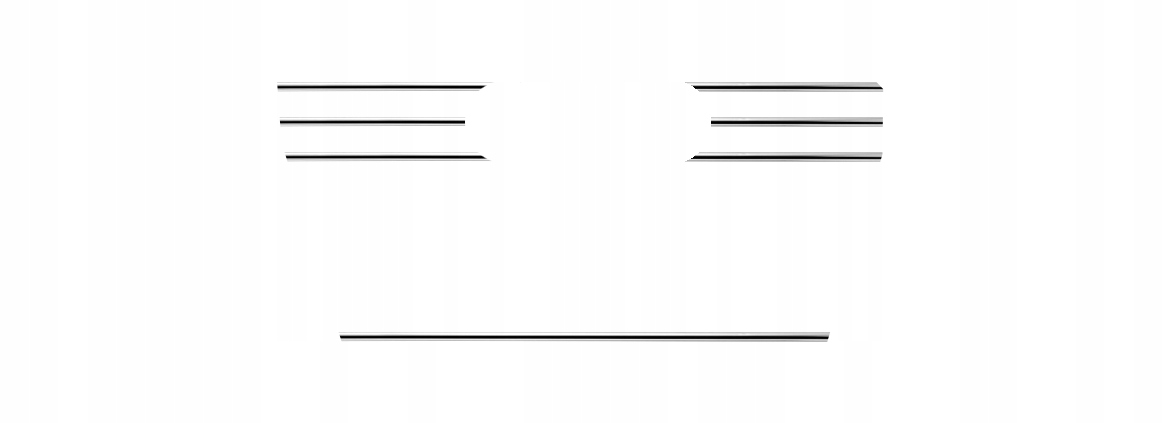 AUDI A4 B8, A5 - LISTWY chromowane na GRILL CHROM