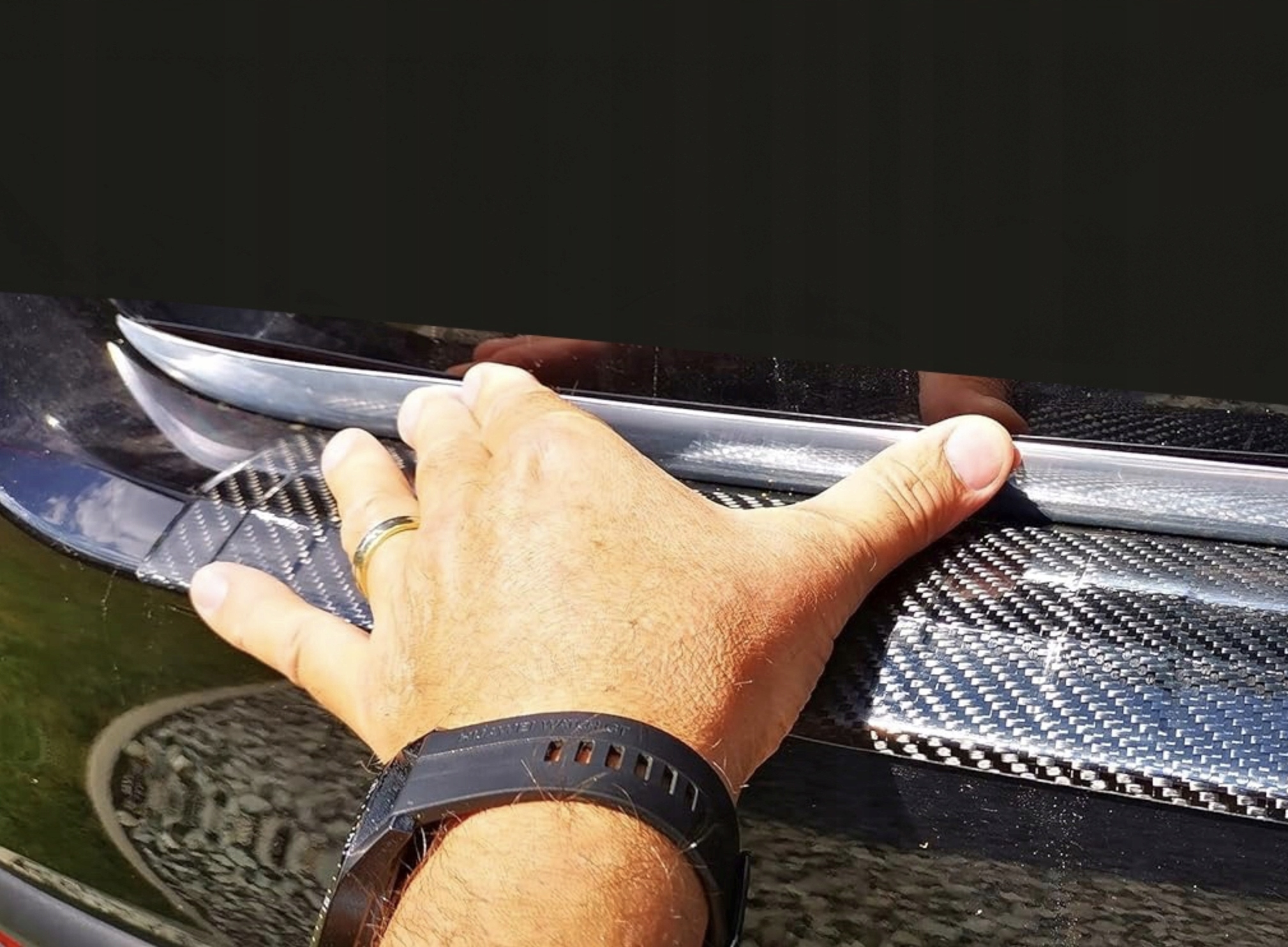 JAC J7 -Listwa Chrom chromowana na bagażnik Nakładka Tuning