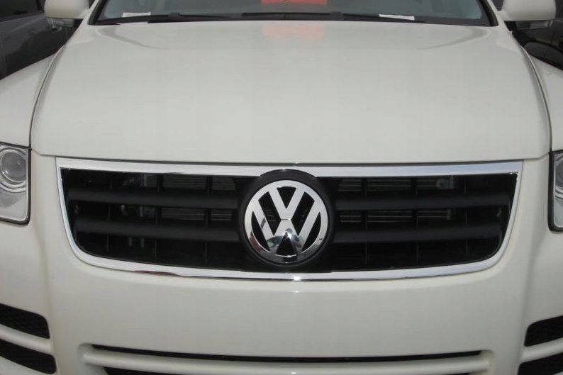 VW TOUAREG I 02- Listwy CHROM GRILL atrapa Tuning