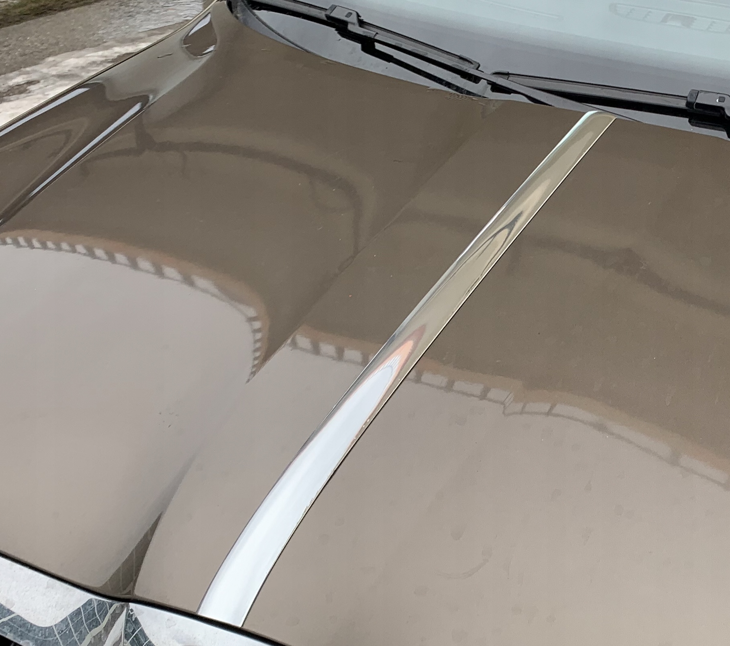 BYD- LISTWA CHROM na Maskę Ochronna Chromowana Nakładka Tuning