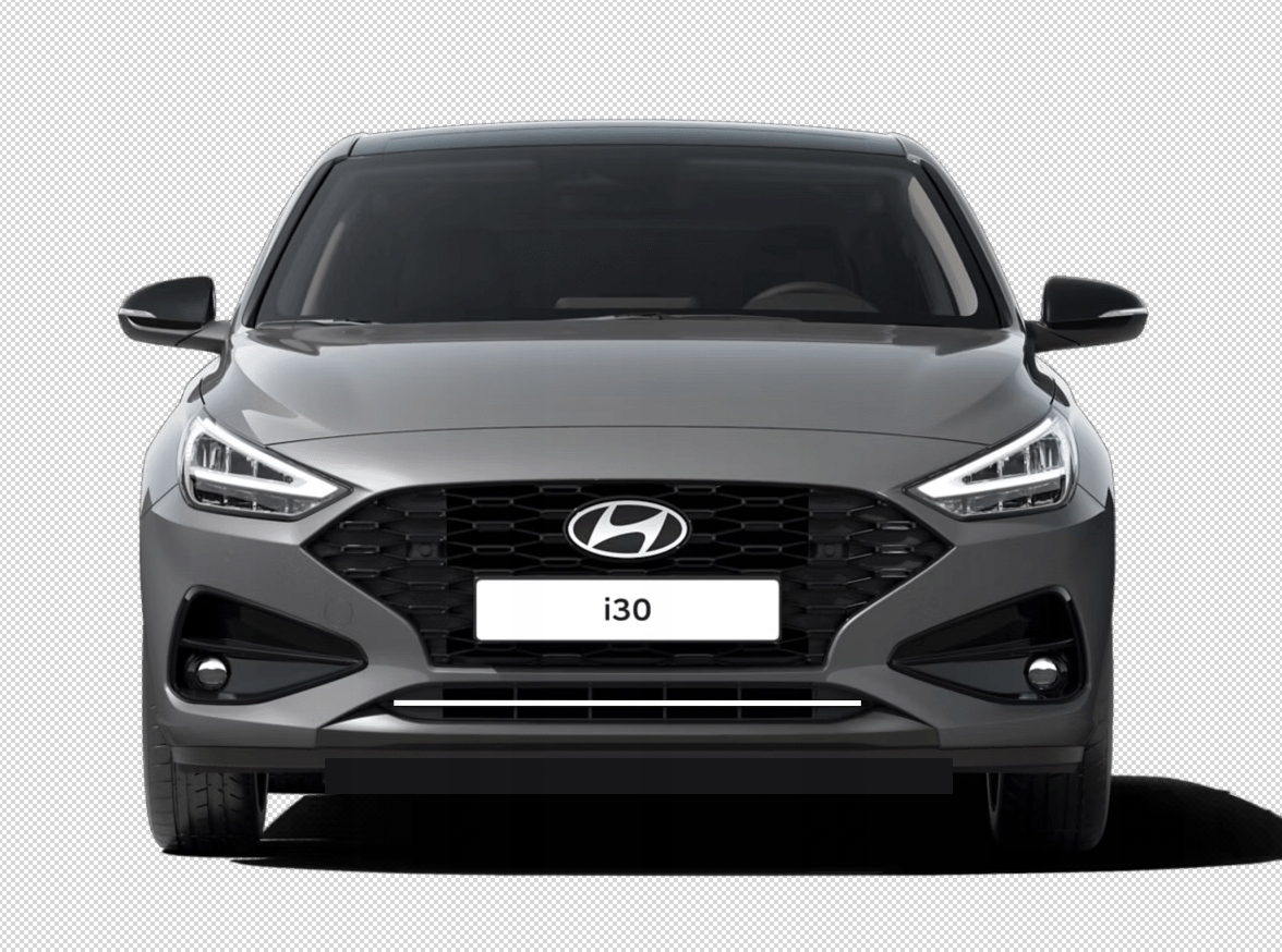 Hyundai i30 III 2016+ Listwa CHROM grill Zderzak Atrapa Dekoracyjna Ozdobna