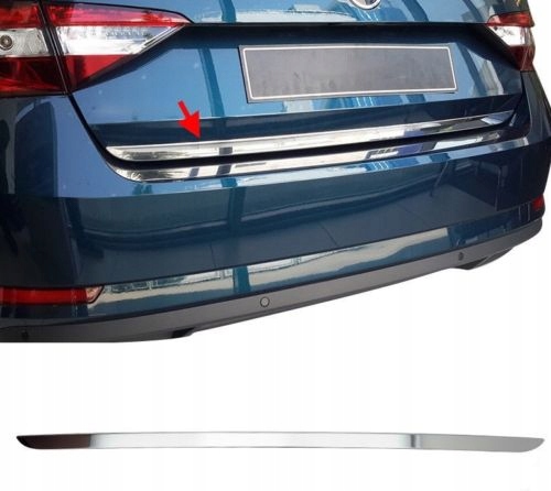 SKODA SUPERB 3 HB Listwa Chromowana spojler klapę
