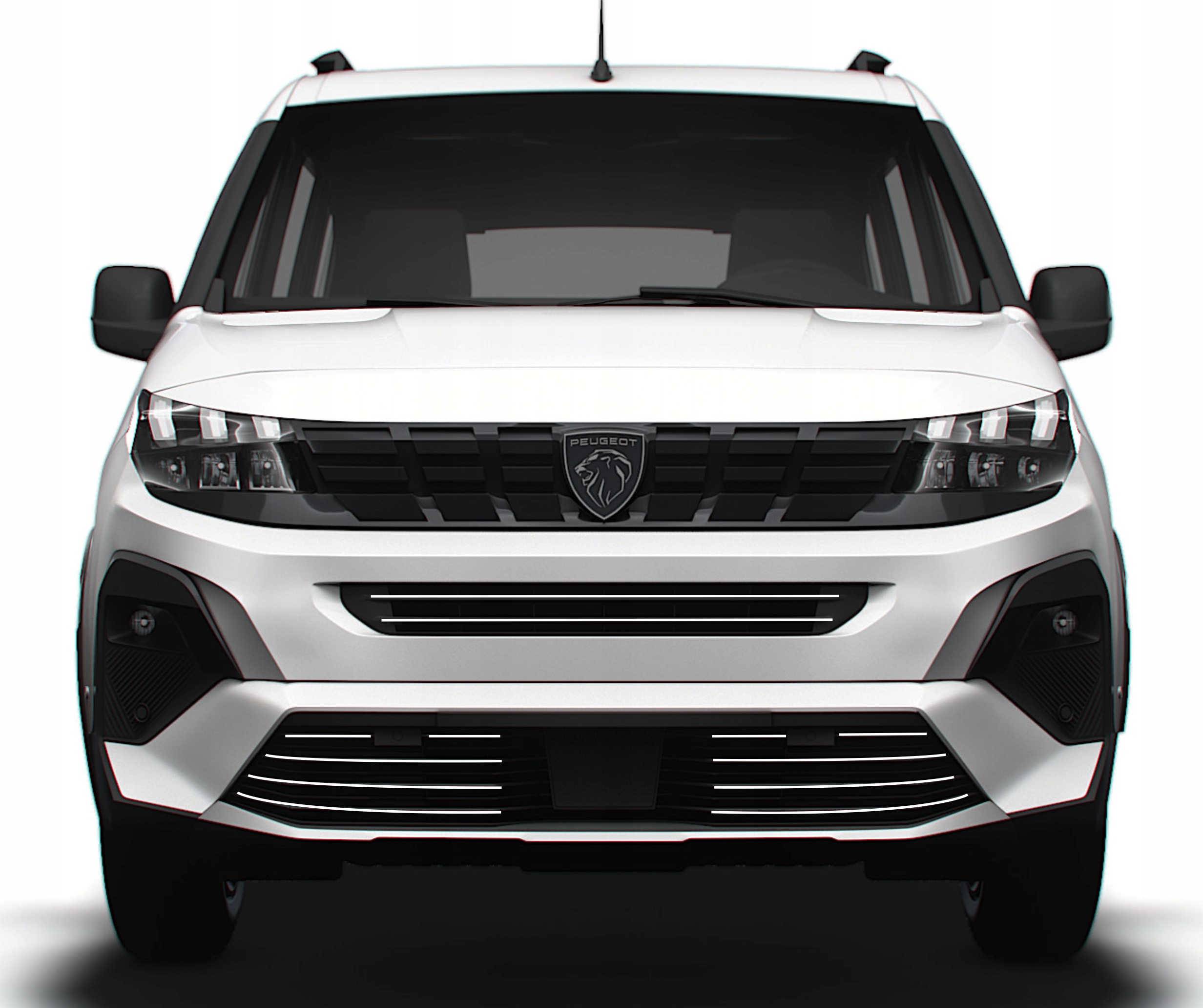 Citroen Berlingo - Listwy CHROM grill Zderzak Atrapa Dekoracyjne Ozdobne