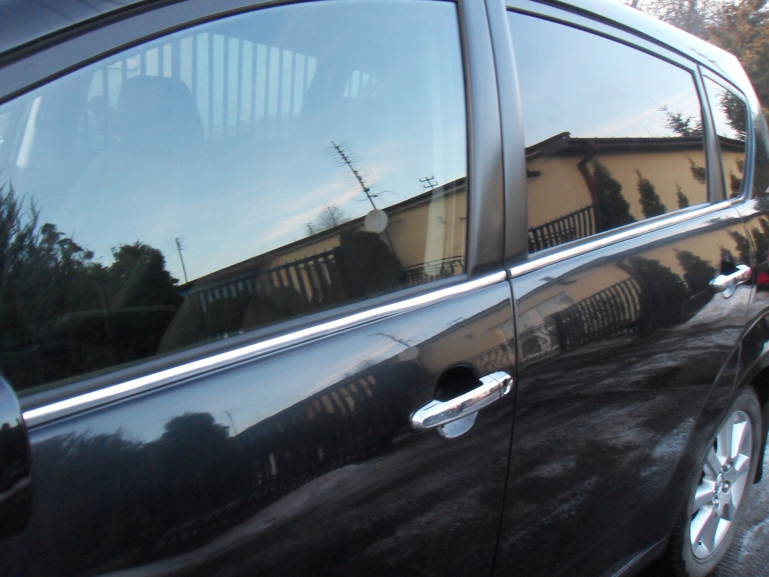 Cadillac - Komplet listew chrom okienne okna chromowane Listwy boczne