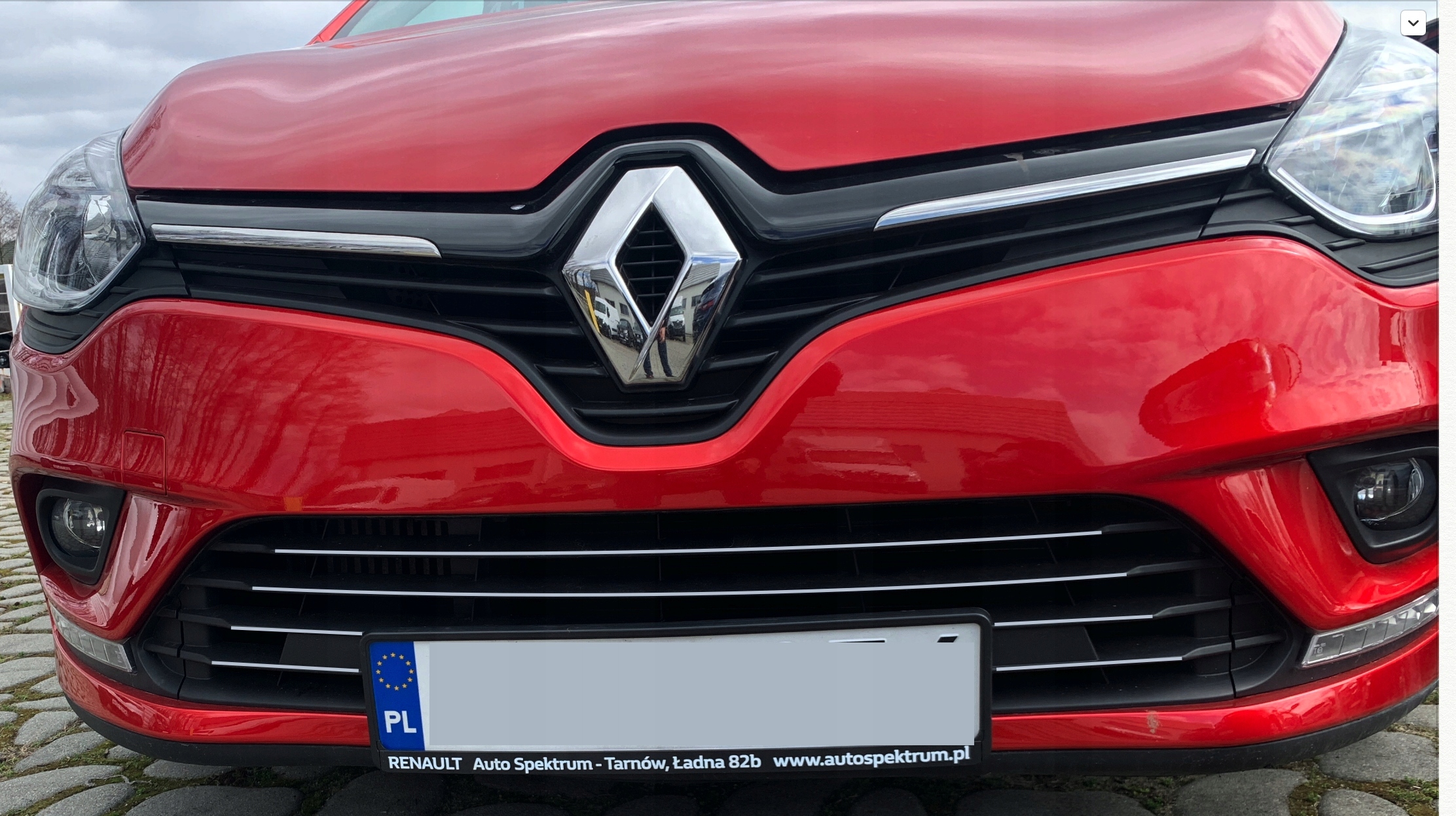 Renault Clio IV grill tuning