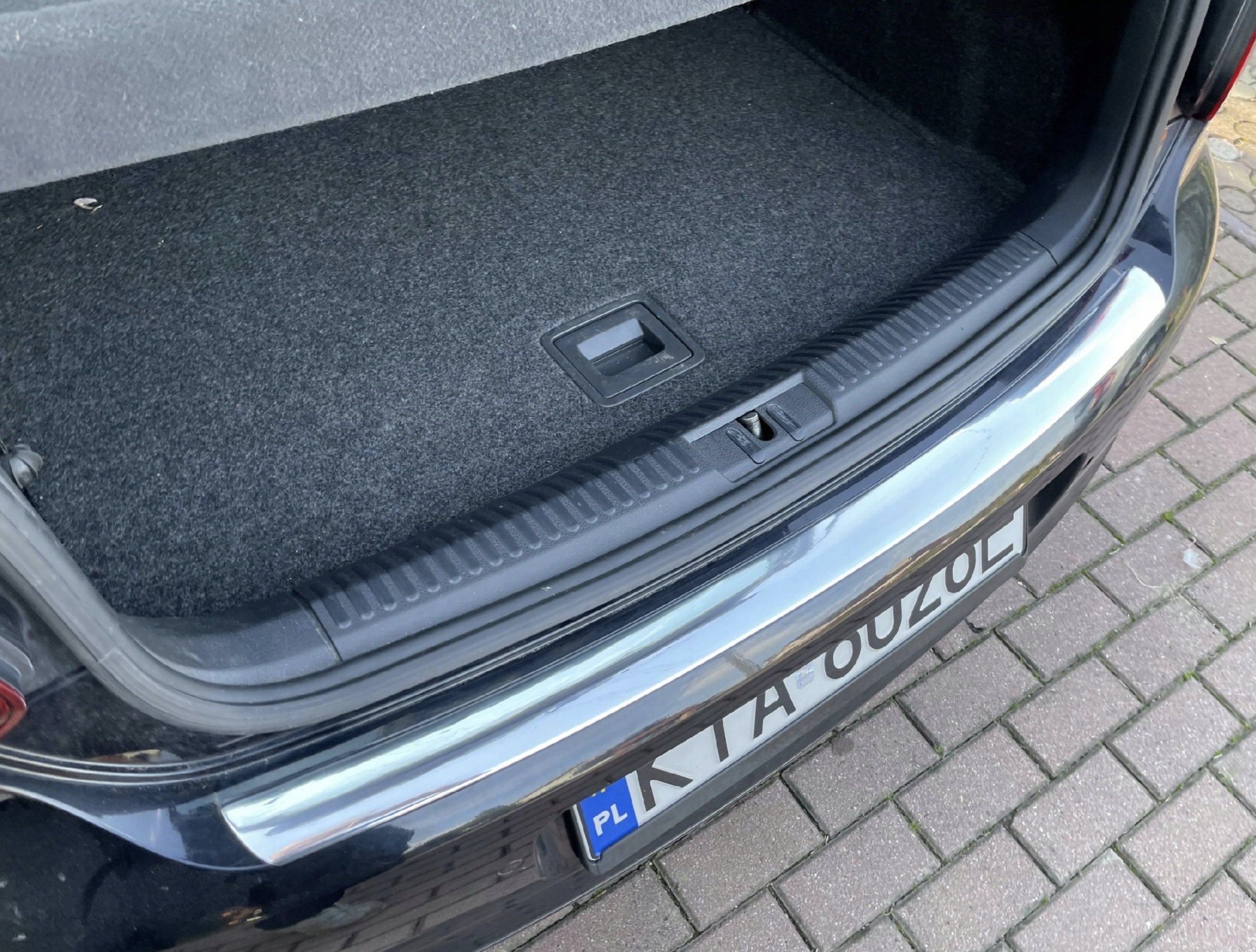 Fiat Talento 2016+ - Listwa Ochronna Chrom Chromowana na zderzak tylny