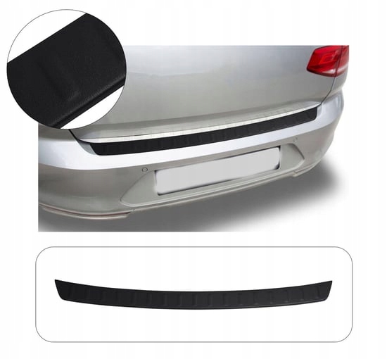 VW PASSAT B8.5 SW 2019 Listwa Nakładka na Zderzak Tylni Czarna ABS