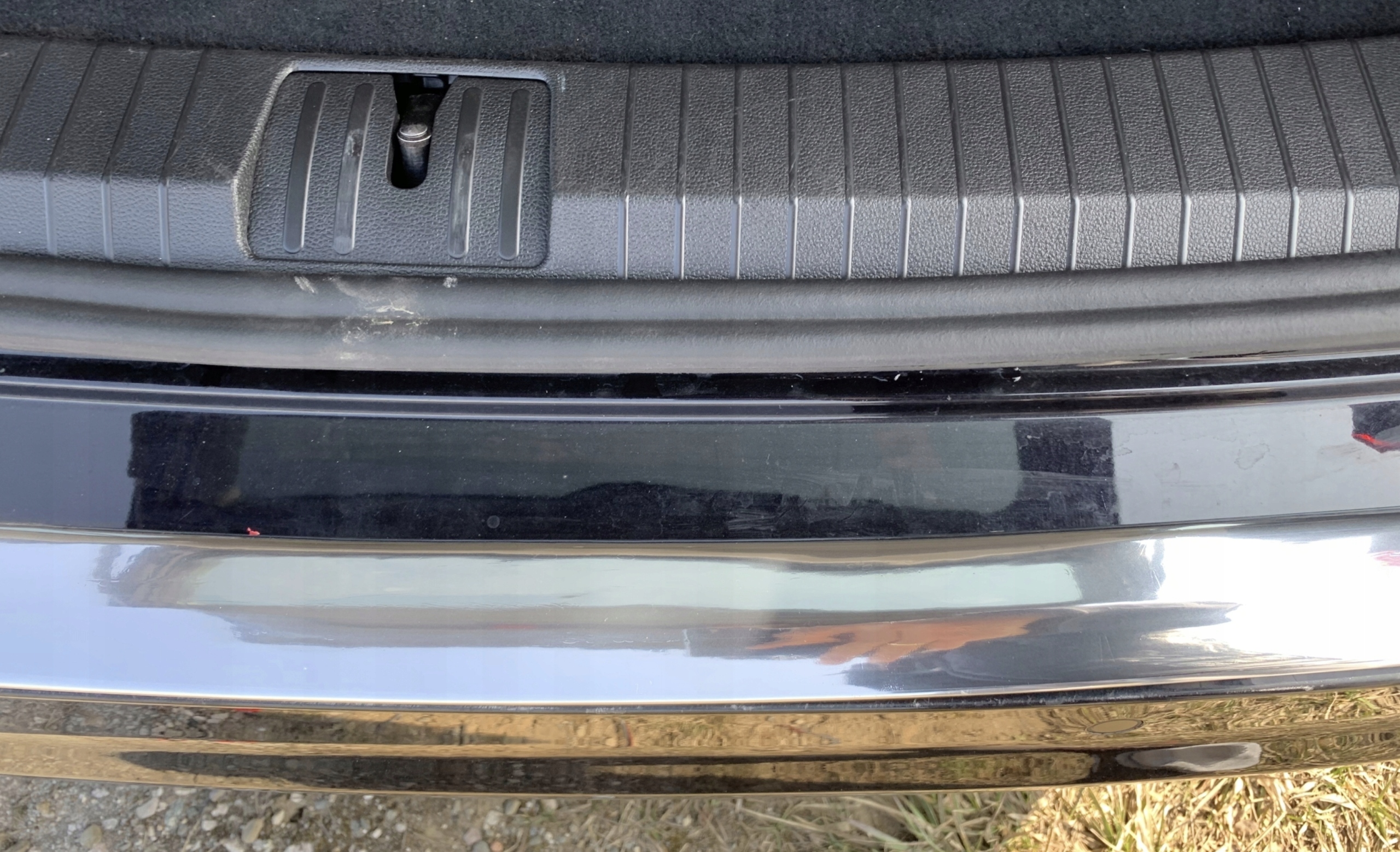 Vw T5 - Listwa Ochronna Chrom Chromowana na Zderzak Tylny