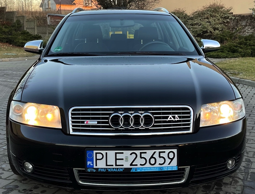 AUDI A4 B6 00-04 Listwy CHROM GRILL atrapa Tuning