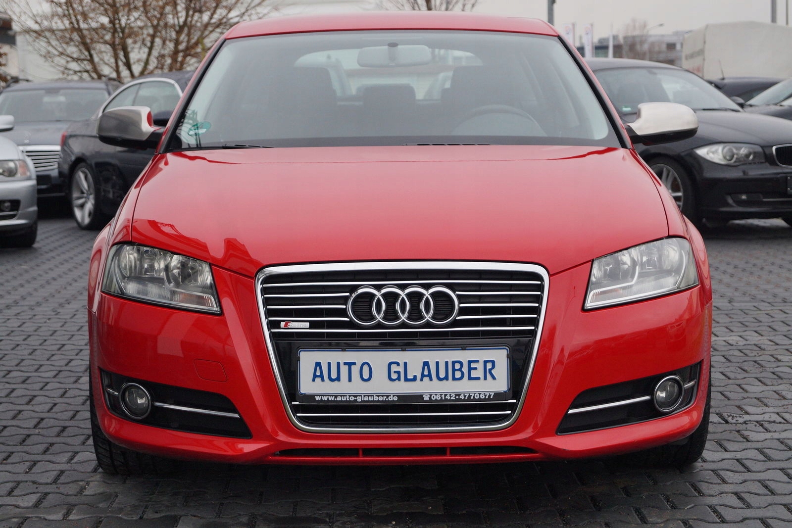 AUDI A3 8PA 8P S3 Listwy CHROM GRILL atrapa Tuning