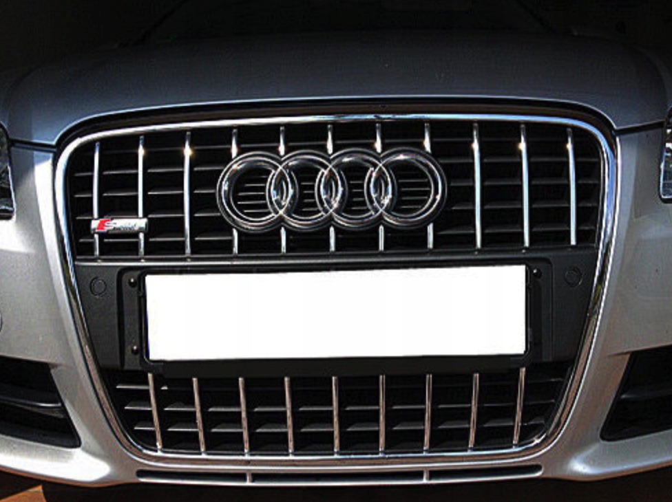 AUDI A3 S-LINE - Listwy CHROM GRILL atrapa TUNING