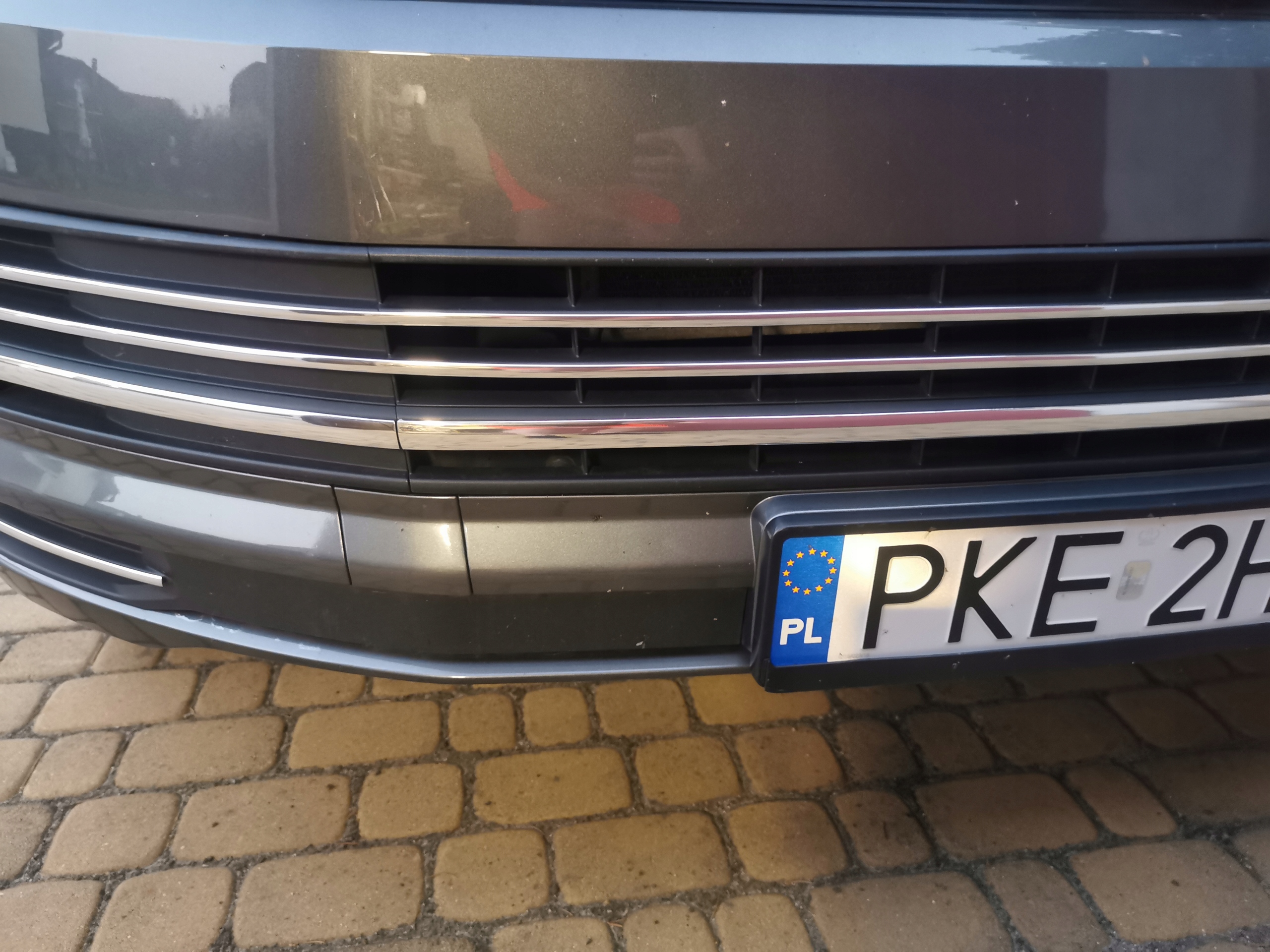 VW Multivan T6 Listwy CHROM Grill zderzak Atrapa