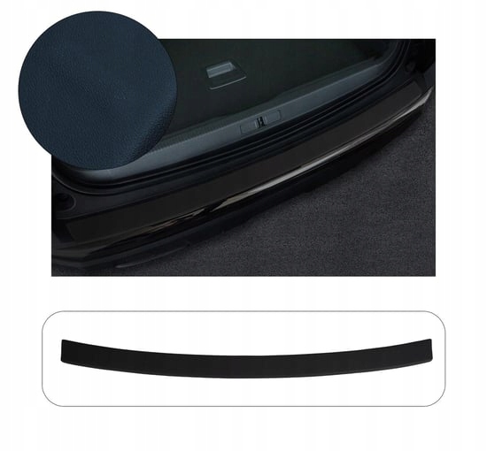 PEUGEOT 3008 II AB 2016 Listwa Nakładka na Zderzak Tylni Czarna ABS