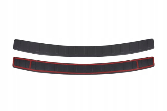 VOLKSWAGEN SHARAN 2010 Listwa Nakładka na Zderzak Tylni Czarna ABS