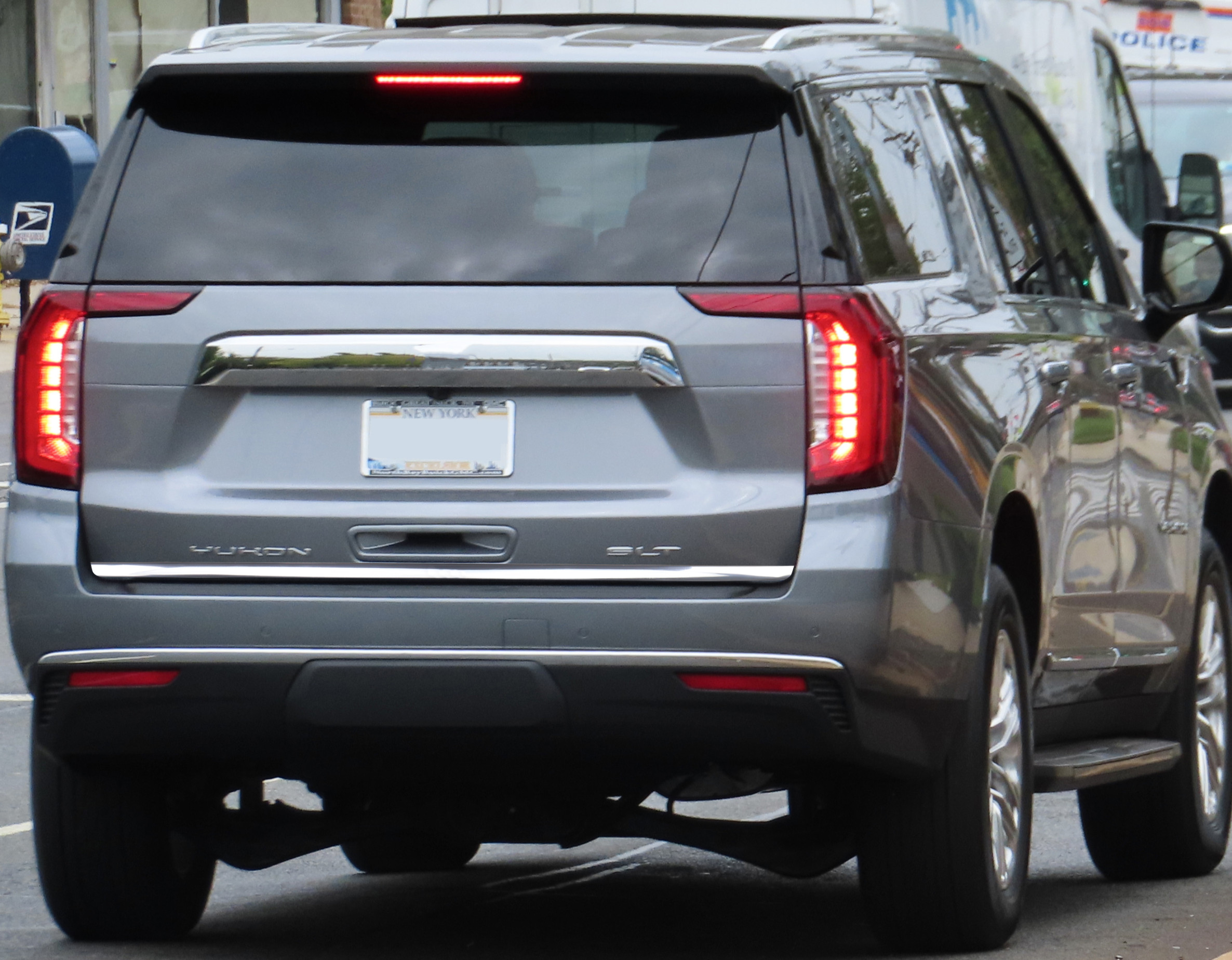 GMC YUKON 2020+ Listwa Chrom chromowana na bagażnik Nakładka Tuning