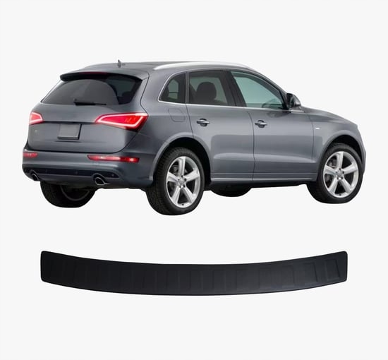 AUDI Q5 2008-2016 SUV Listwa Nakładka na Zderzak Tylni Czarna ABS