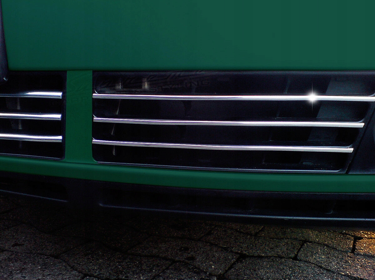 Audi A4 B5 - Listwy CHROM na GRILL atrape Tuning