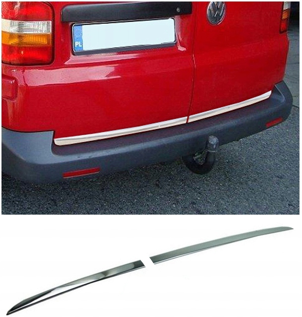 VW T5 Transporter Caravelle - LISTWA CHROM Klapa