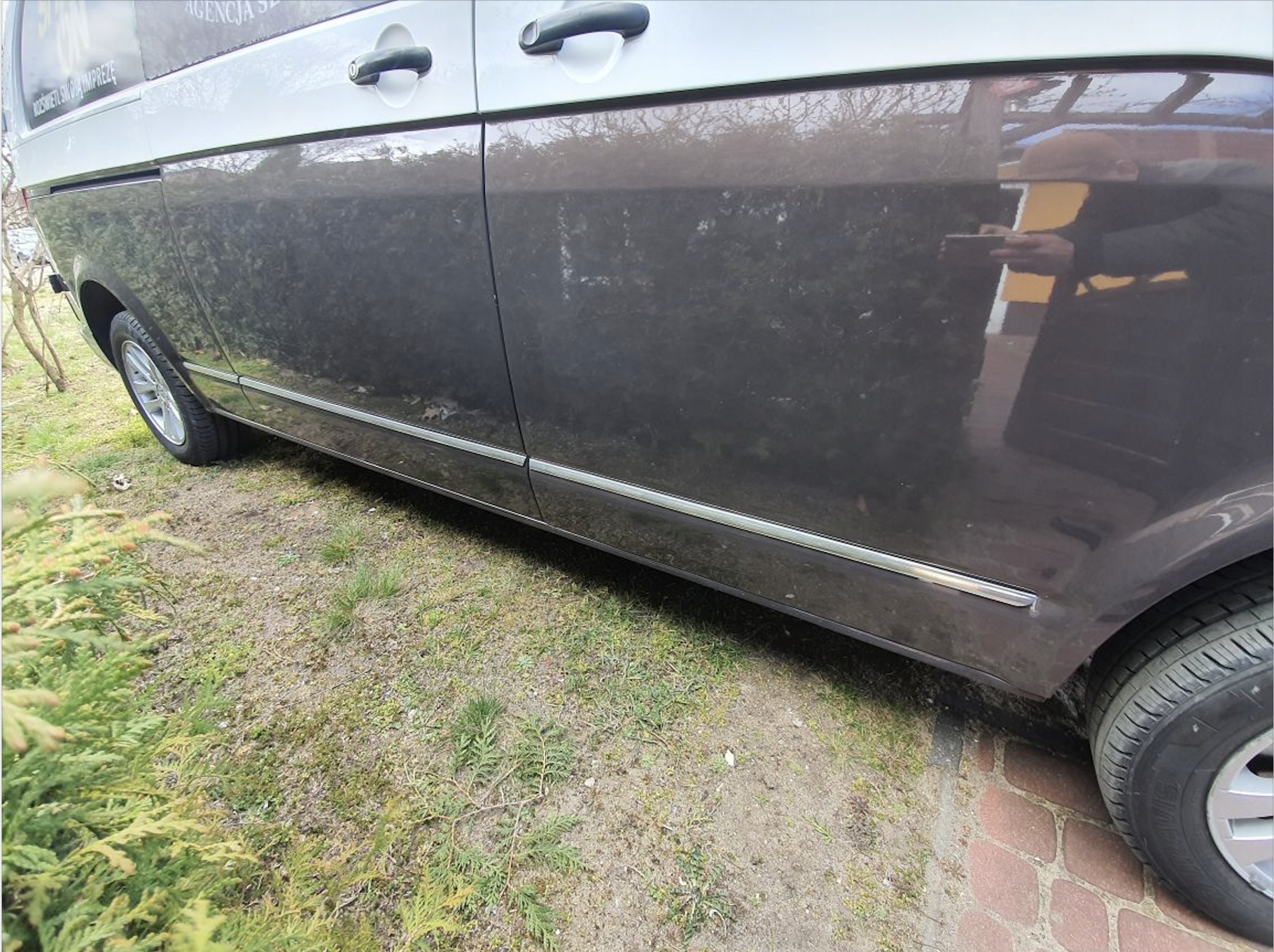 VW Caravelle Multivan T5 Listwy CHROM Boczne LONG