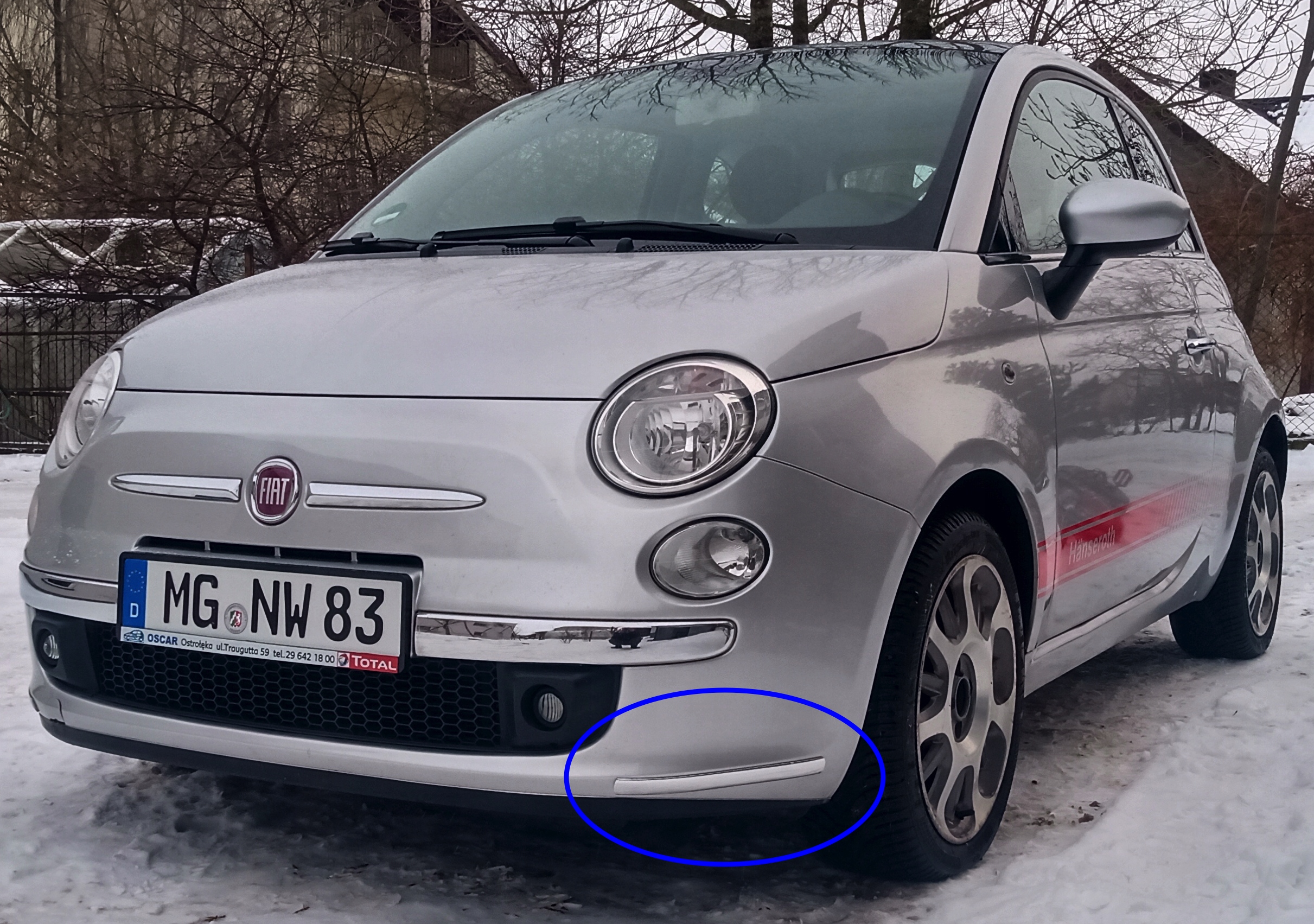 Haval - Komplet listew chrom zderzak chromowane Listwy ochronne błotnik