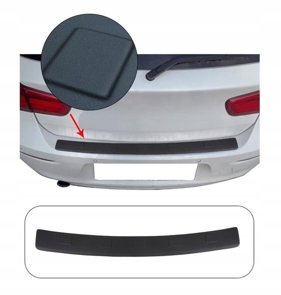 VOLKSWAGEN PASSAT 3B 11.1996 - 01.2005 Listwa Nakładka na Zderzak Tylni Cza