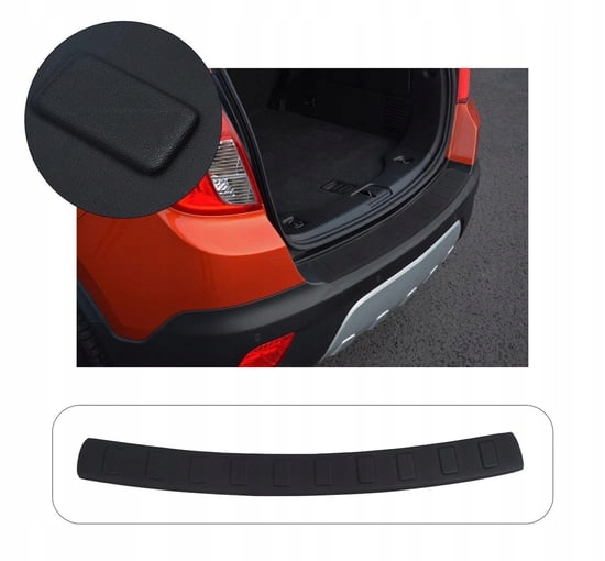 OPEL MOKKA-MOKKA X 2013 Listwa Nakładka na Zderzak Tylni Czarna ABS