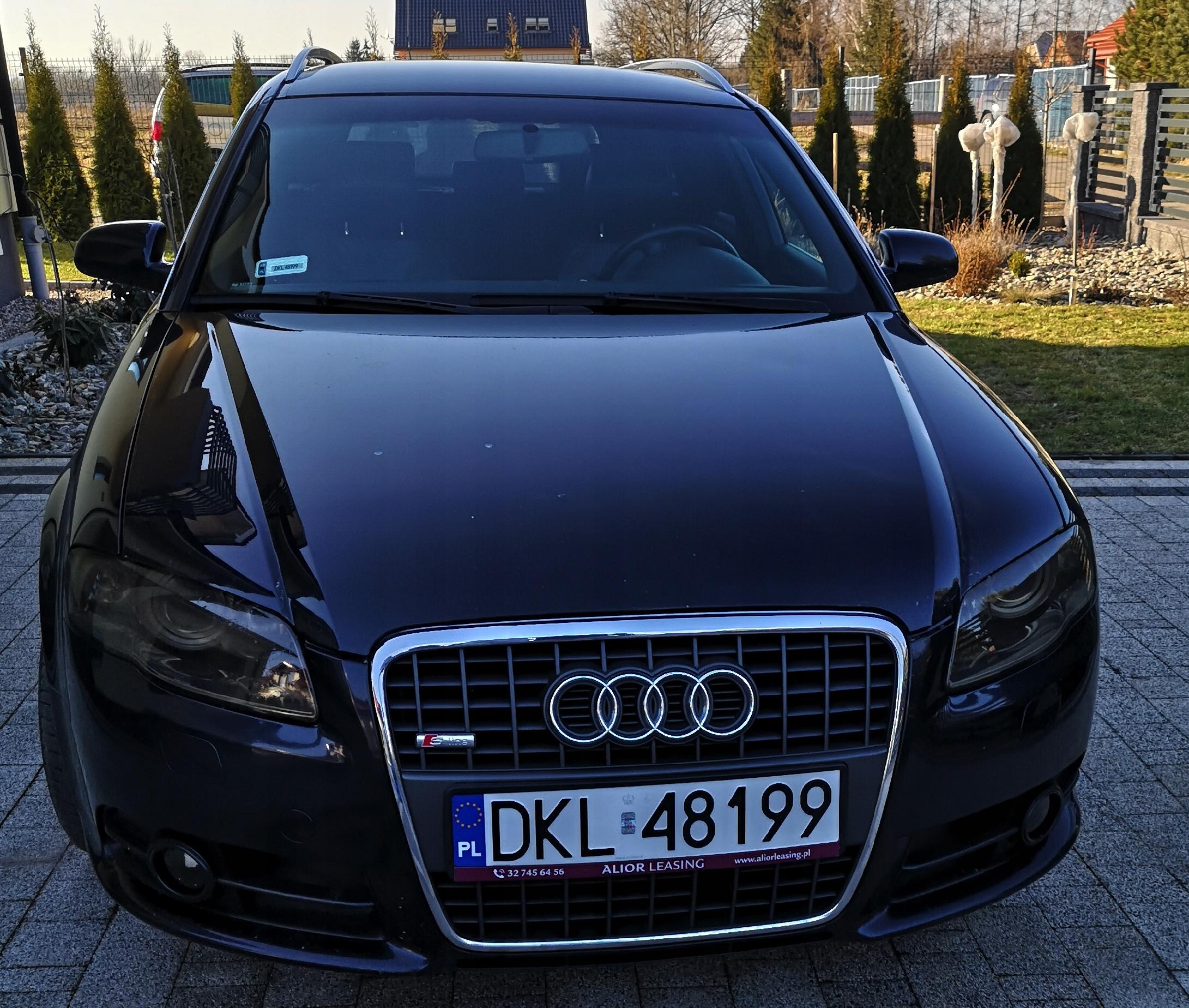 AUDI A4 B7 S-LINE Listwy CHROM GRILL atrapa TUNING