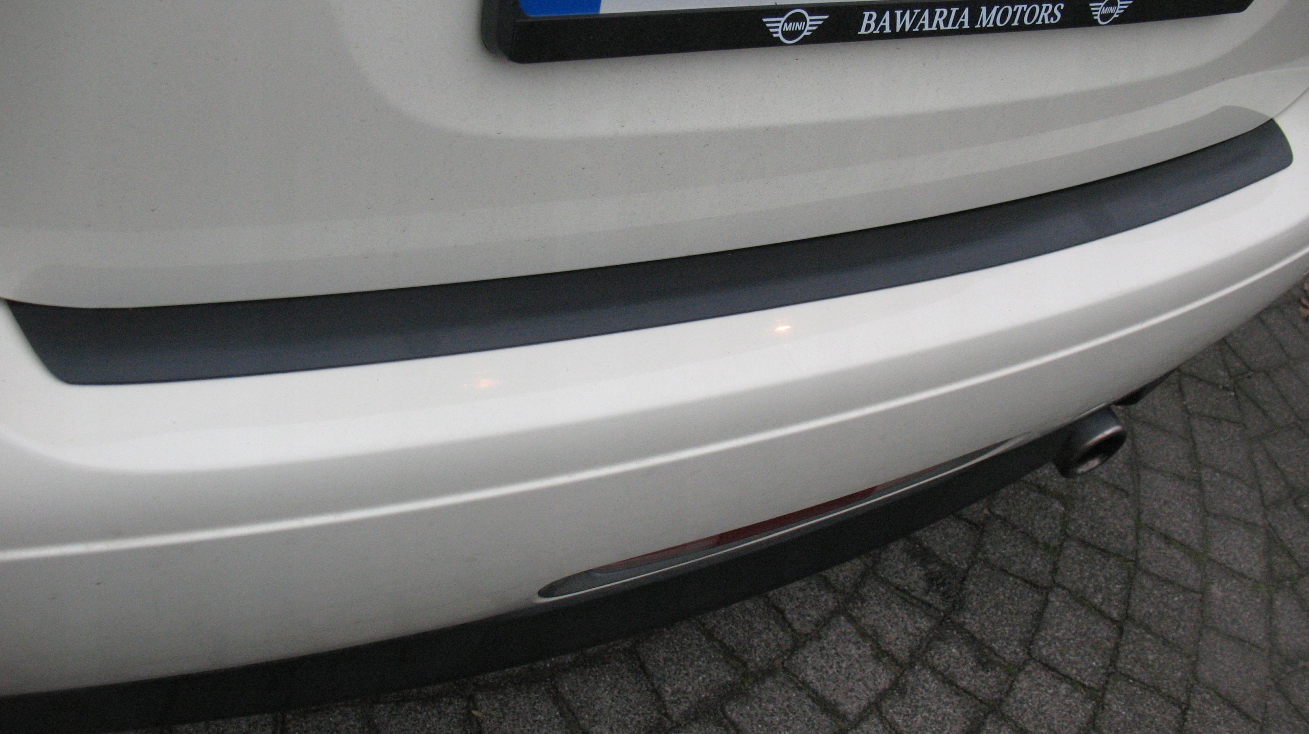 Przedni VW T5 Multivan - Listwa Ochronna Czarna na Zderzak Tylny