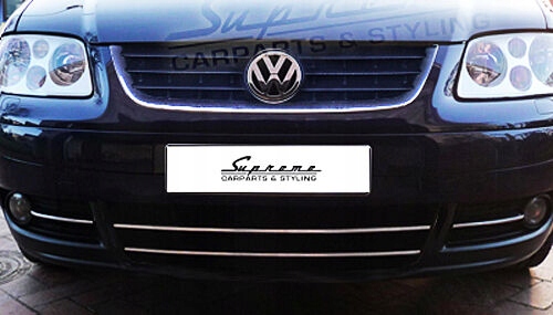 VW TOURAN I - Listwy CHROM na GRILL atrape Tuning