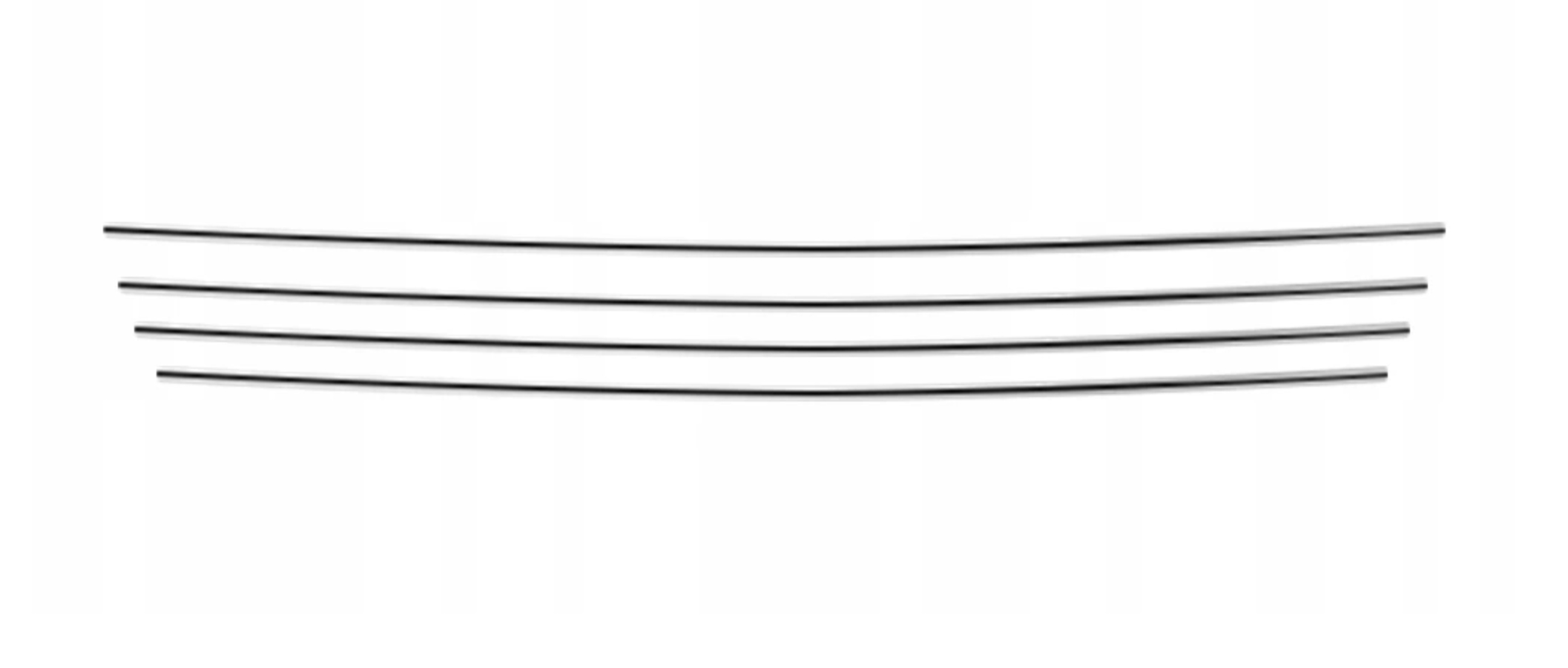 Dacia LOGAN MCV Listwy CHROM GRILL Zderzak Atrapa