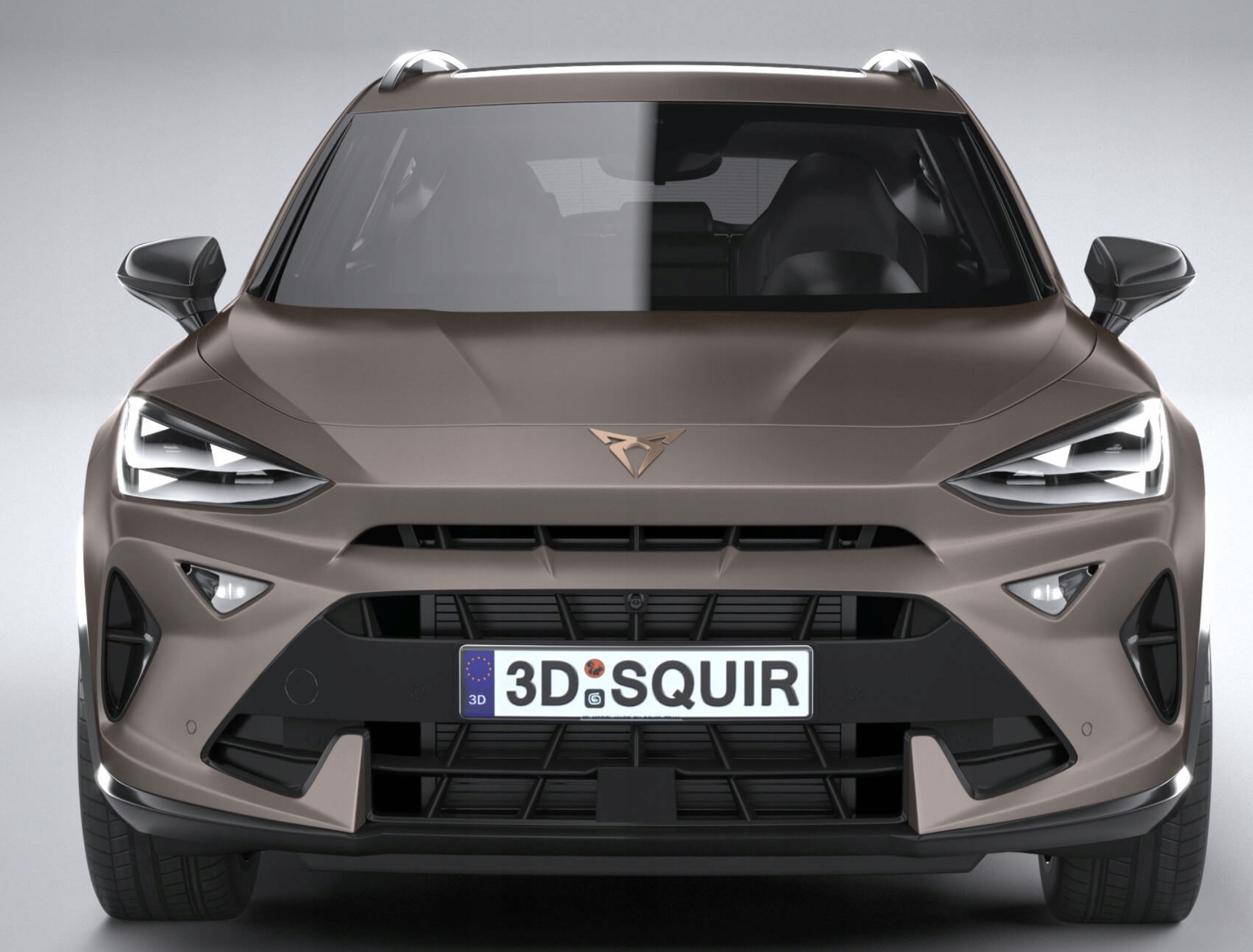 Cupra Formentor - Listwy CHROM grill Zderzak Atrapa Dekoracyjne Ozdobne