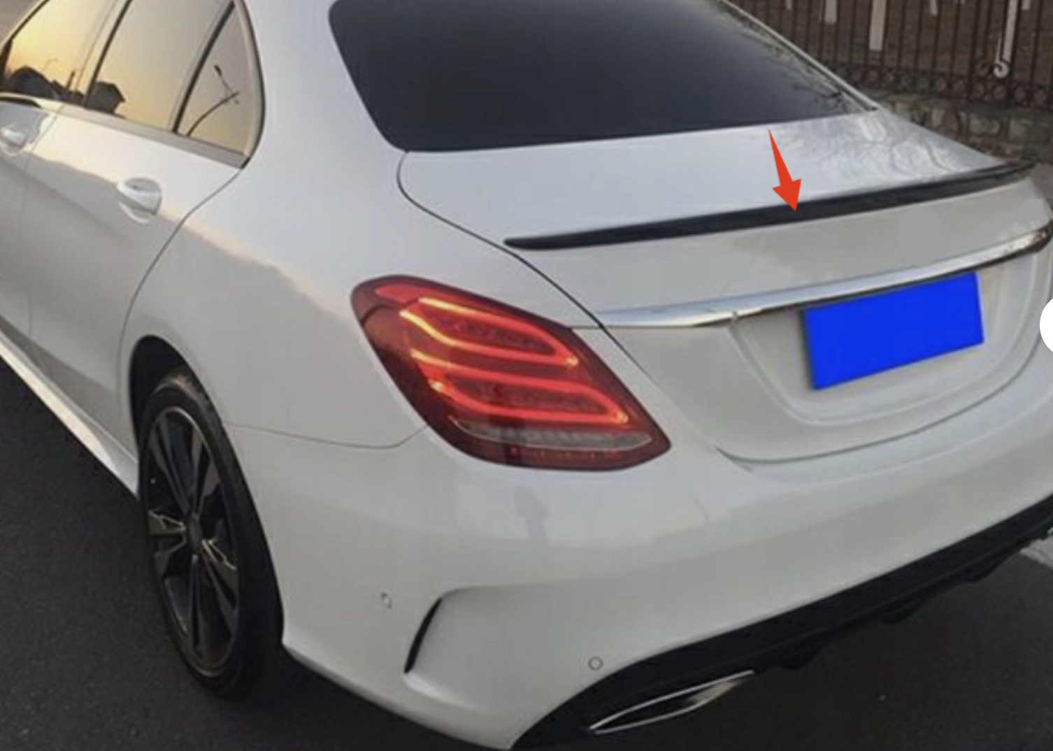 Opel Astra L GS Hatchback 22-25 - Listwa Spojler Lotka Czarna Tuning Klapa