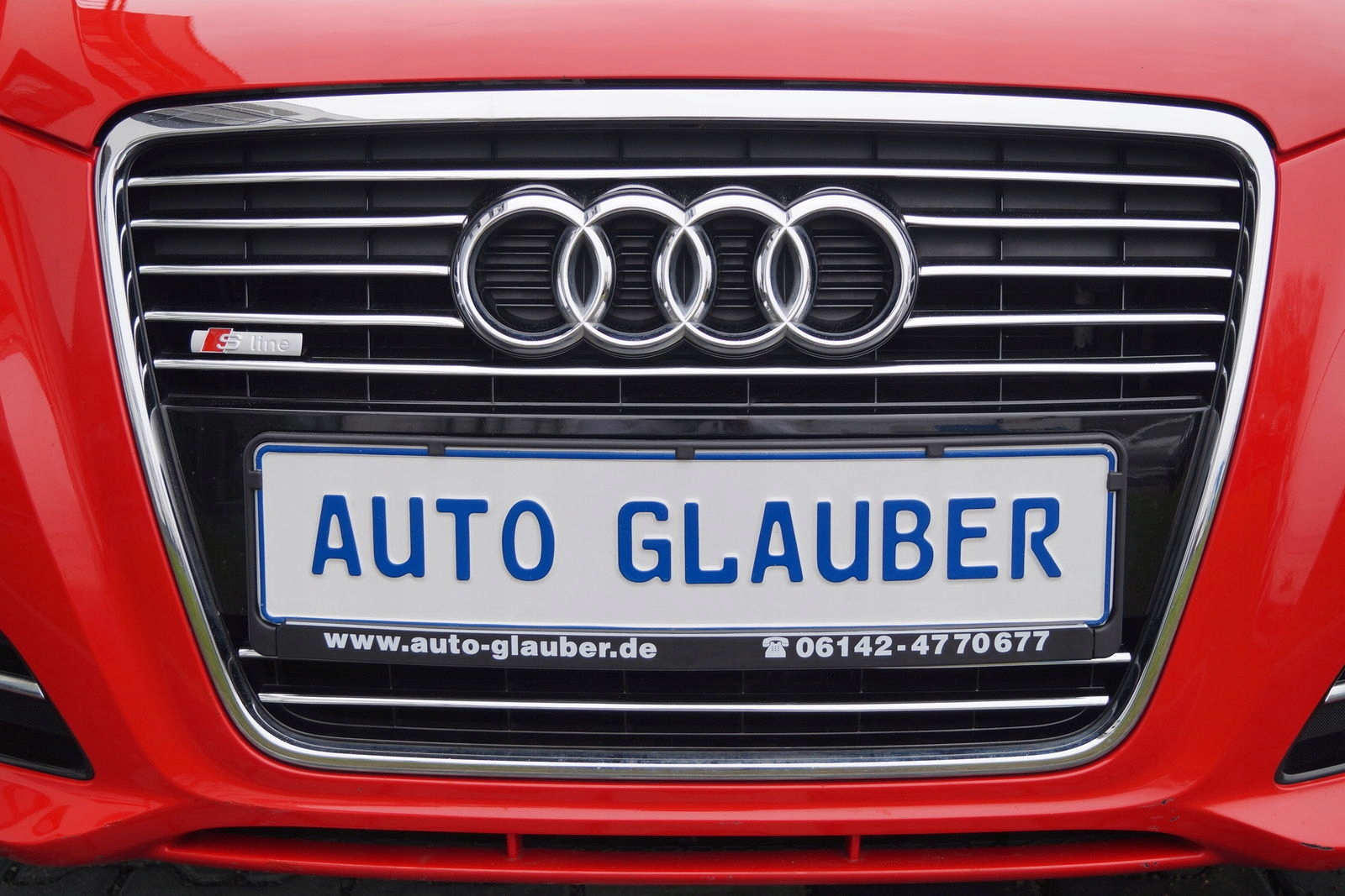 AUDI A3 8PA 8P S3 Listwy CHROM GRILL atrapa Tuning