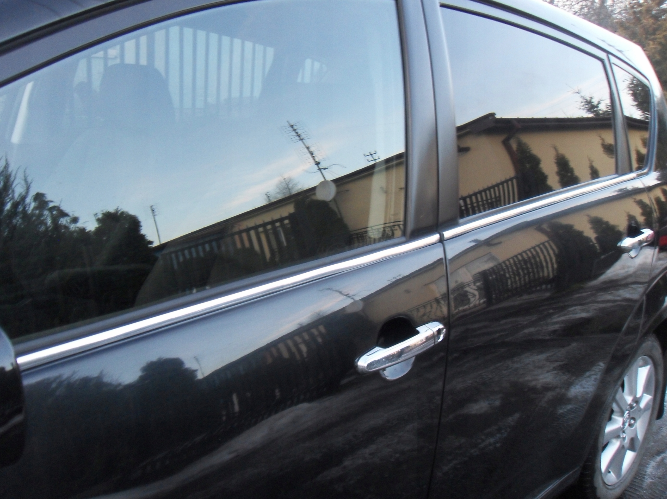 Renault Megane II 02-08 - Listwy Chrom Okienne Zgarniające Nakładki wymlar