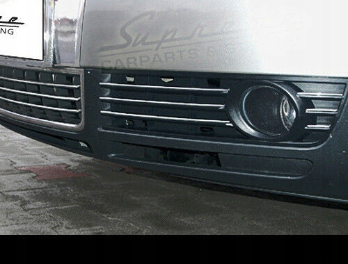 AUDI A4 B6 - Listwy CHROM GRILL atrapa Tuning