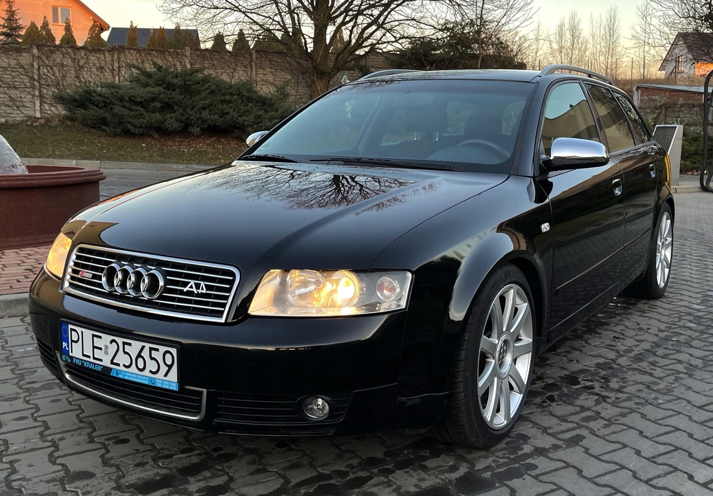AUDI A4 B6 00-04 Listwy CHROM GRILL atrapa Tuning