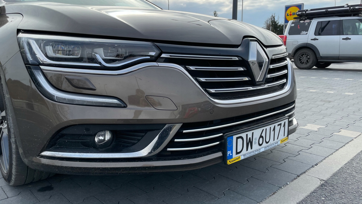 Renault TALISMAN Listwy Zderzak CHROM GRILL Tuning