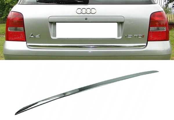 Audi A4 B5 Kombi - LISTWA CHROM KLAPA Tuning Chromowana Ozdobna